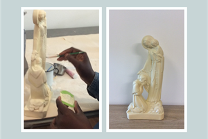 The Fruit of My Contemplation: Restoring the Statues of  Mary and St. Dominic