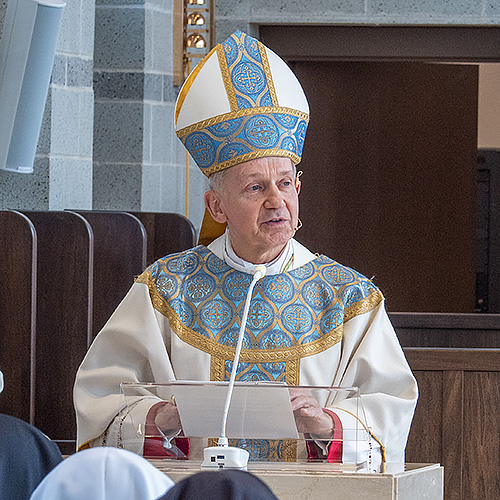 Bishop Paprocki homily and dedication of chapel and altar